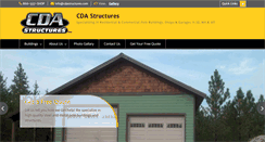 Desktop Screenshot of cdastructures.com