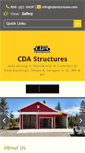 Mobile Screenshot of cdastructures.com